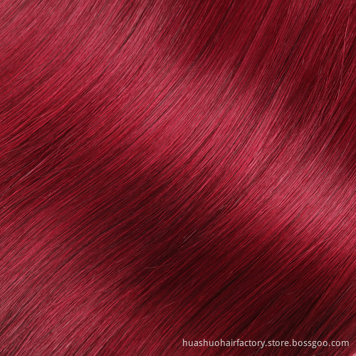 Super Cuticle Aligned Vietnam Burmese 10a 99J Straight Raw Malaysian Virgin Weft With Closure ,Double Drawn Human Hair Weaves